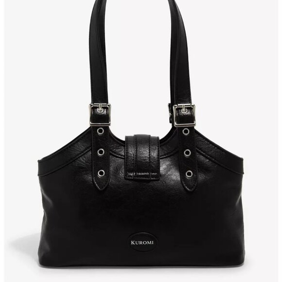 Kuromi Pink Flame Heart Shoulder Bag - NEW - Picture 3 of 4